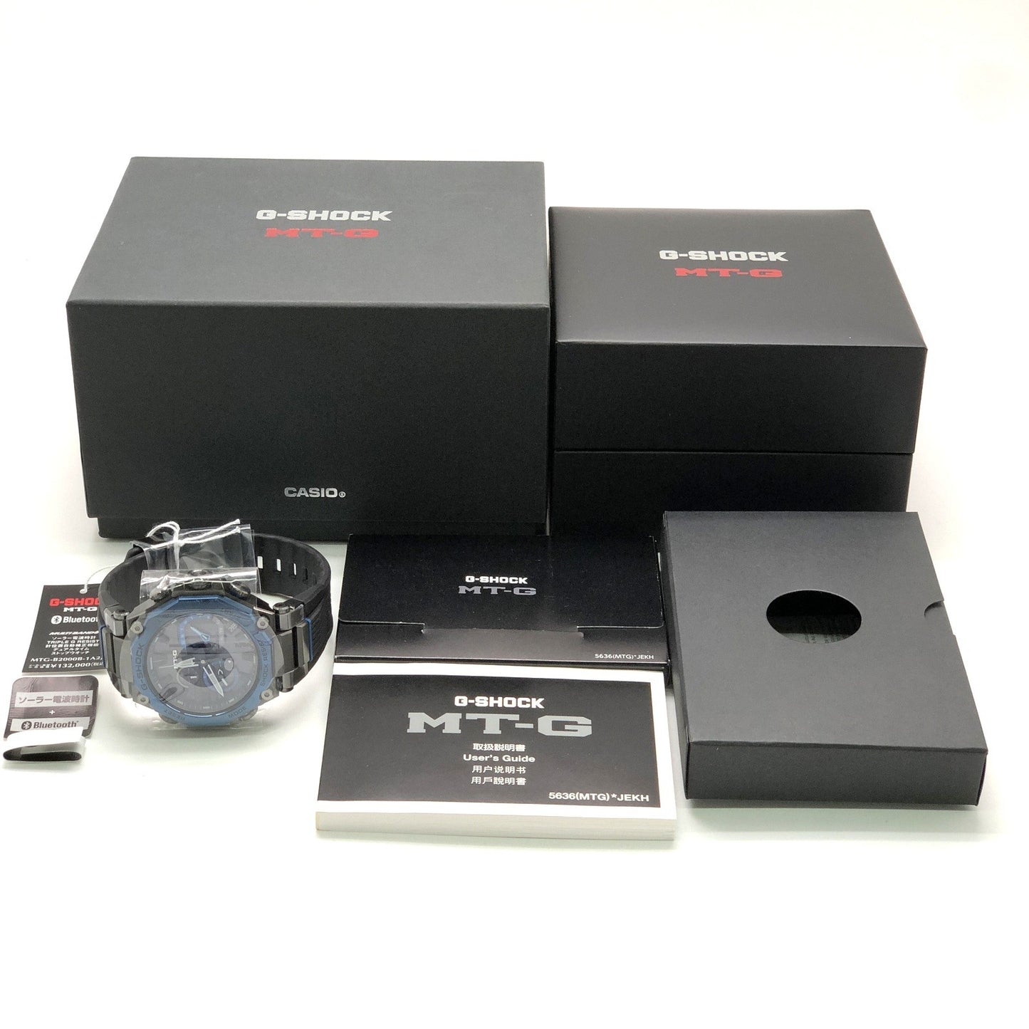 G-SHOCK MTG-B2000B-1A2 MT-G Black Analog Watch Size ONE SIZE