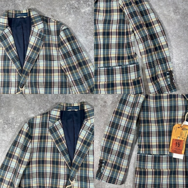 Polo Ralph Lauren Multi-color Plaid Blazer Size M