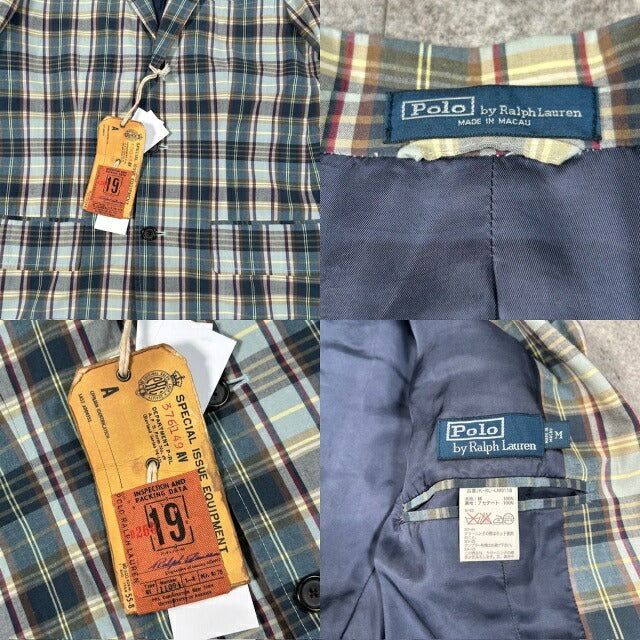Polo Ralph Lauren Multi-color Plaid Blazer Size M