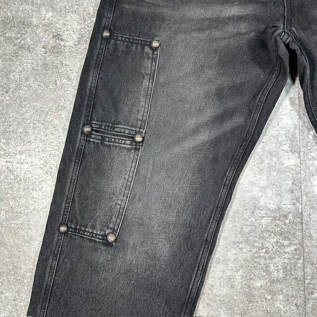 THUG CLUB 25SS THUG PANTS Black Denim Size 3