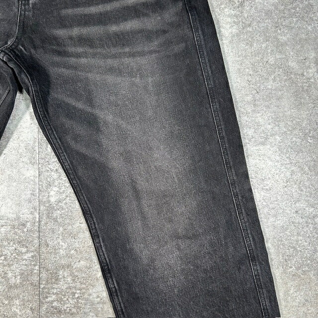THUG CLUB 25SS THUG PANTS Black Denim Size 3