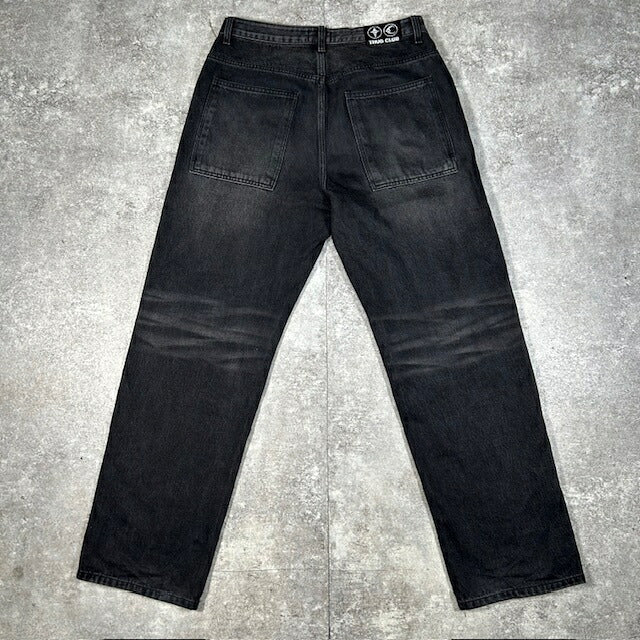 THUG CLUB 25SS THUG PANTS Black Denim Size 3