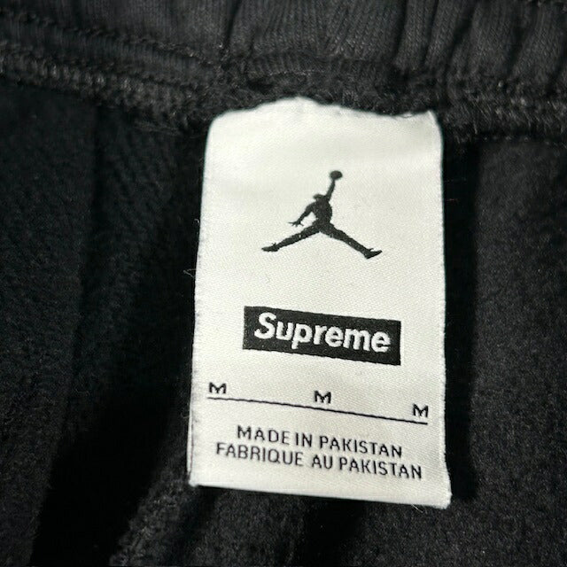 Supreme 24AW NIKE Jordan Collab Sweatpants Black Size M