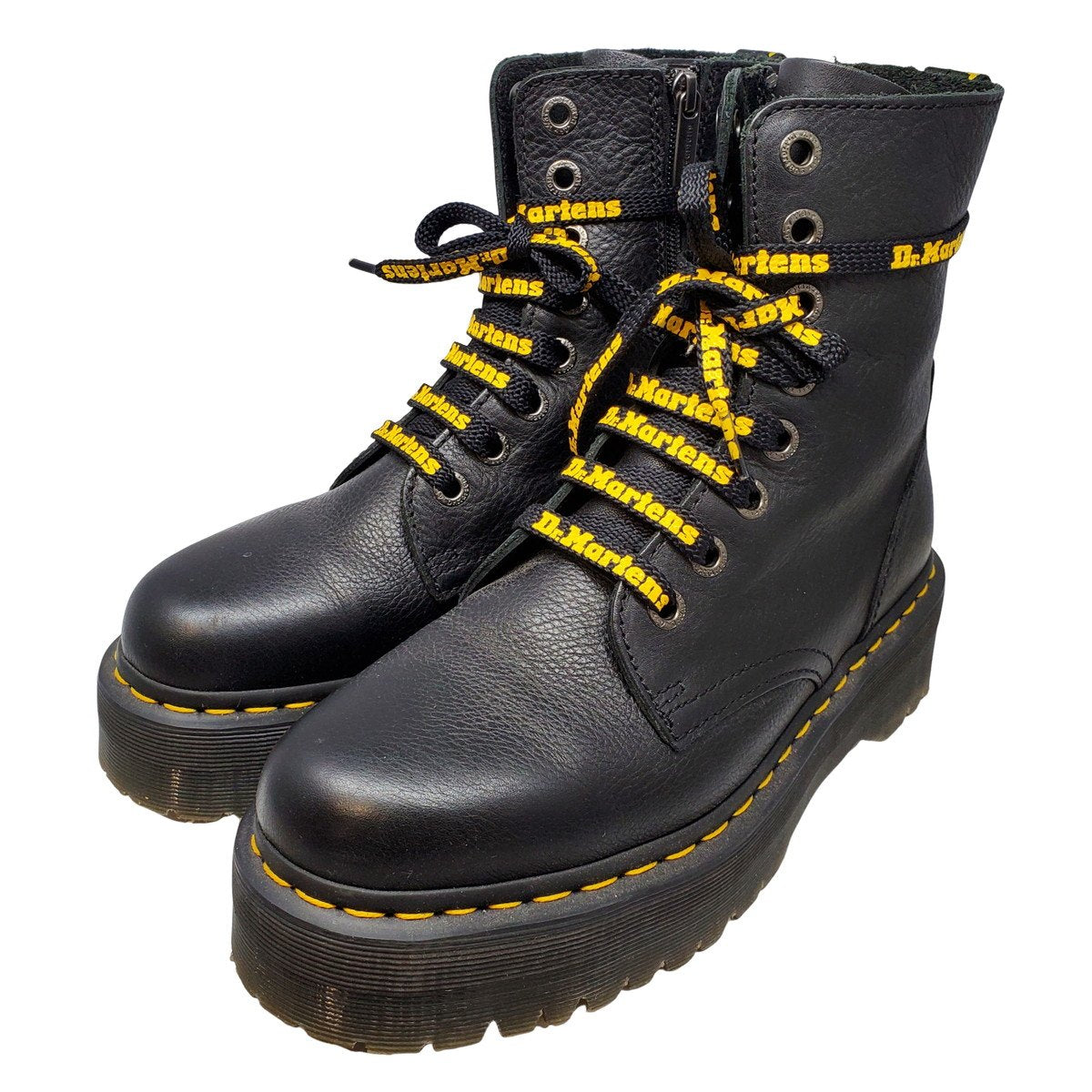 Dr.martens JADON III Quad Retro 8 Eye Leather Boots Size UK7