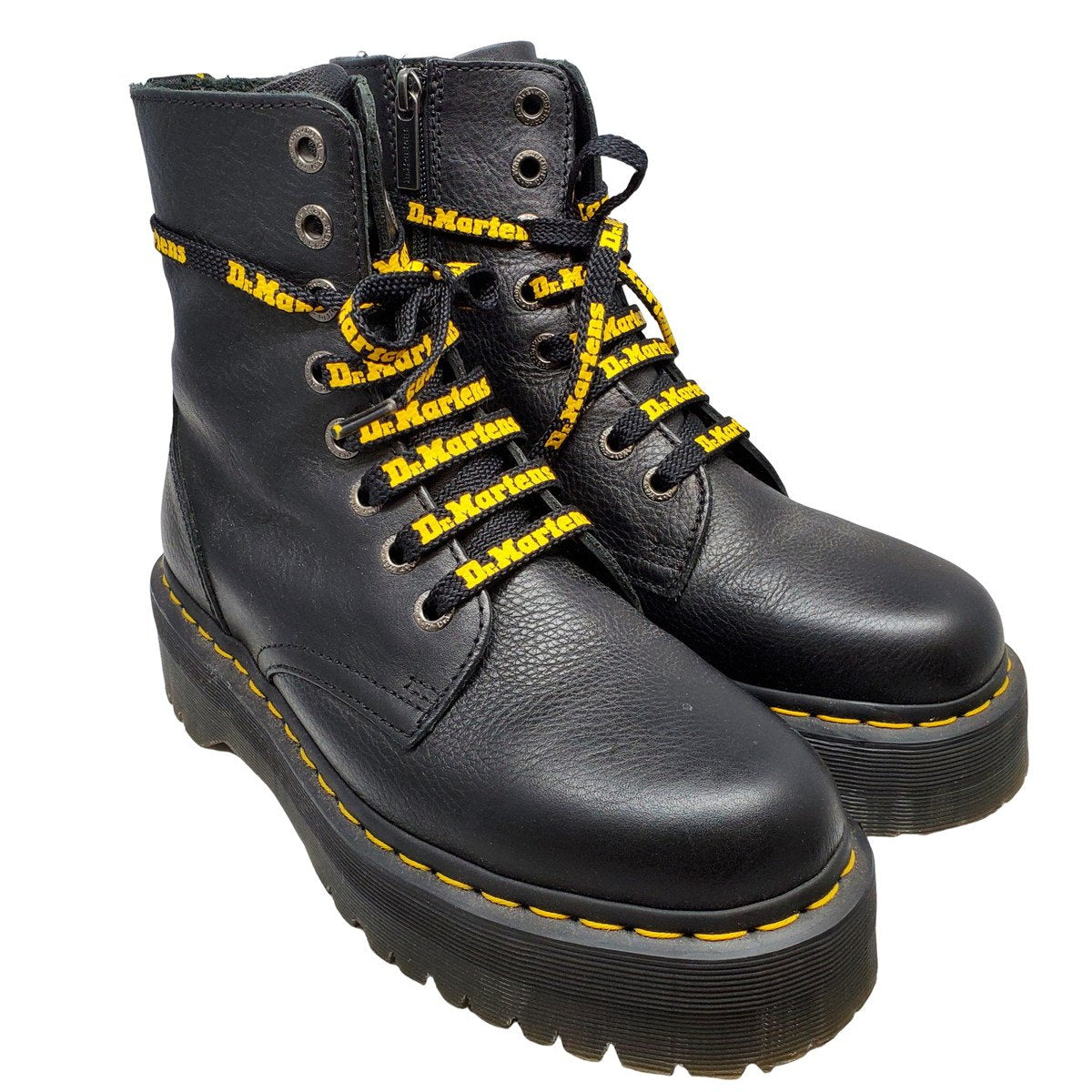 Dr.martens JADON III Quad Retro 8 Eye Leather Boots Size UK7