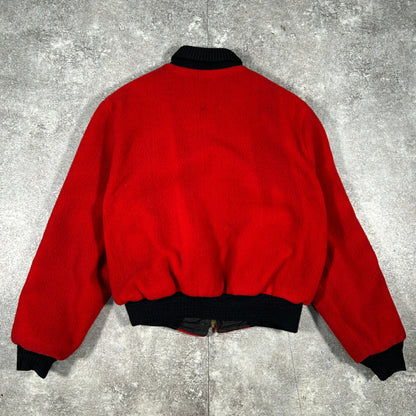 CONMARzip CONMATIC zip 50s 60s Reversible Jacket Red Size XL