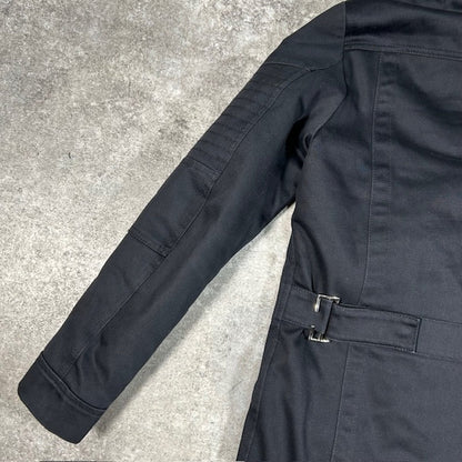 DIESEL Black Gold Military Quilted Liner Coat Black Size 44