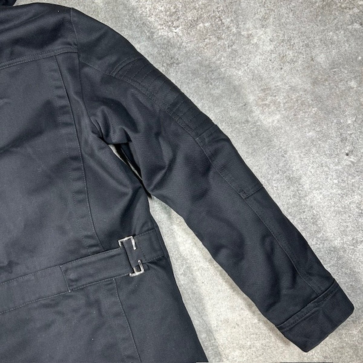 DIESEL Black Gold Military Quilted Liner Coat Black Size 44