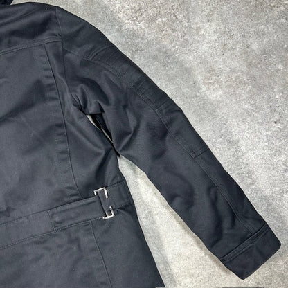 DIESEL Black Gold Military Quilted Liner Coat Black Size 44