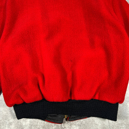 CONMARzip CONMATIC zip 50s 60s Reversible Jacket Red Size XL