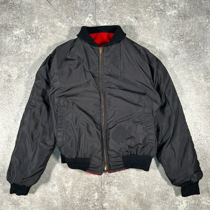 CONMARzip CONMATIC zip 50s 60s Reversible Jacket Red Size XL