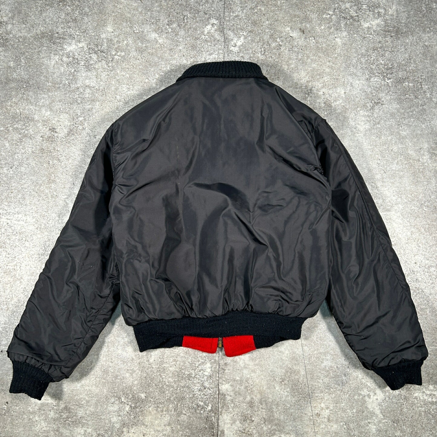 CONMARzip CONMATIC zip 50s 60s Reversible Jacket Red Size XL