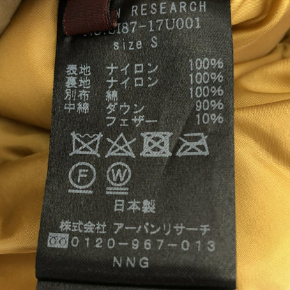 URBAN RESEARCH iD x NANGA Aurora Down Jacket Size S