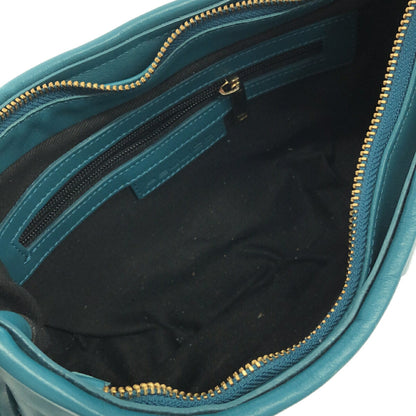 PELLICO Odette e Odile PAOLA Green Leather Bag Size ONE SIZE
