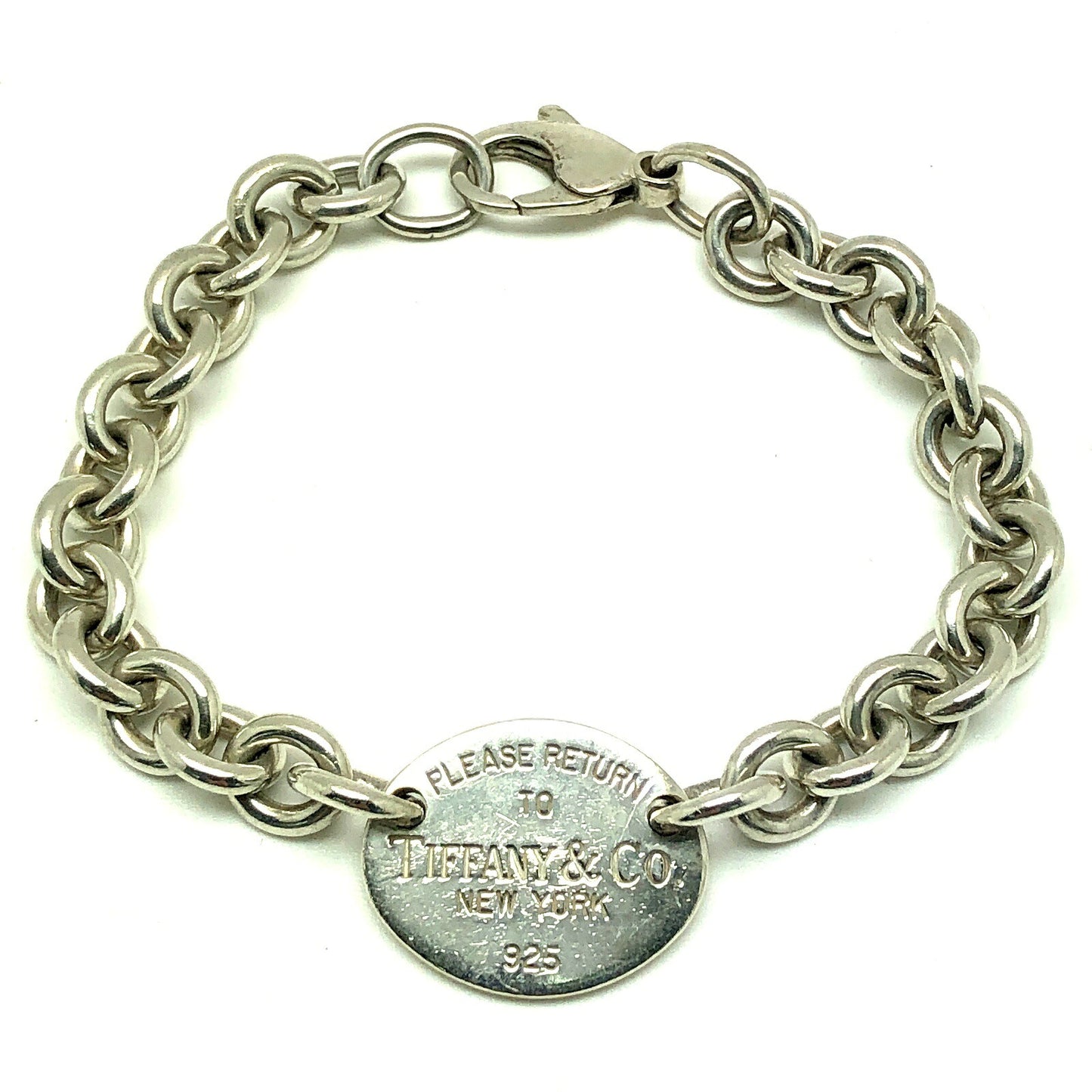 TIFFANY&Co. Return to Tiffany Bracelet Silver Size ONE SIZE