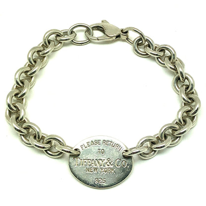 TIFFANY&Co. Return to Tiffany Bracelet Silver Size ONE SIZE
