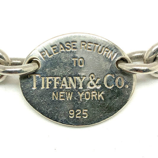 TIFFANY&Co. Return to Tiffany Bracelet Silver Size ONE SIZE