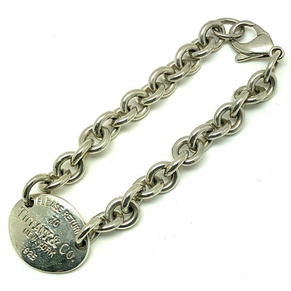 TIFFANY&Co. Return to Tiffany Bracelet Silver Size ONE SIZE