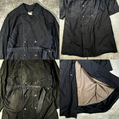 LONDON FOG 00s Black Trench Coat Size 42