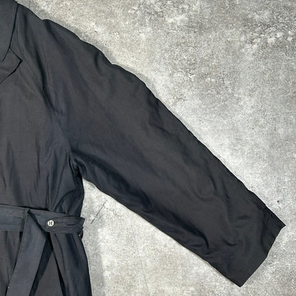 LONDON FOG 00s Black Trench Coat Size 42