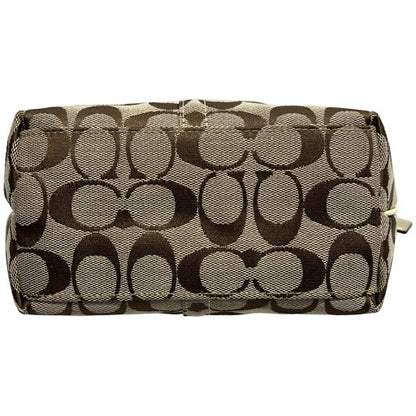 COACH Signature Canvas Enamel Flower Mini Bag Size ONE SIZE