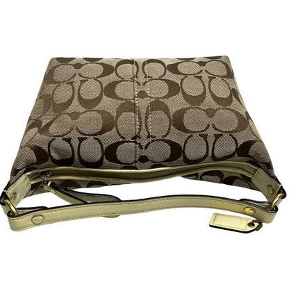 COACH Signature Canvas Enamel Flower Mini Bag Size ONE SIZE