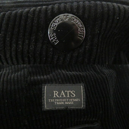 RATS Corduroy Easy Pants Black Size M