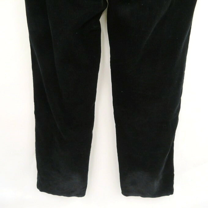 RATS Corduroy Easy Pants Black Size M