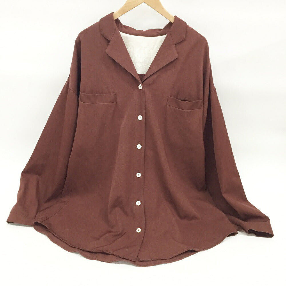 MAGLIANO Adriano Overshirt Brown Shirt Size M