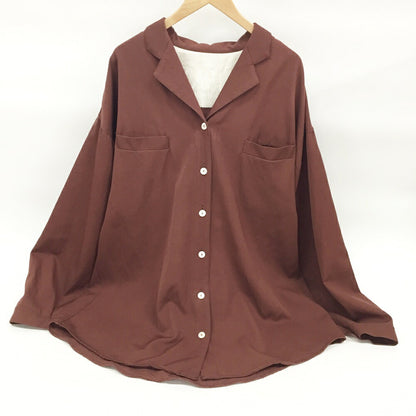 MAGLIANO Adriano Overshirt Brown Shirt Size M