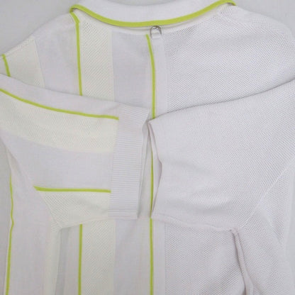 JACQUEMUS The Juego Polo Shirt White Yellow Size M