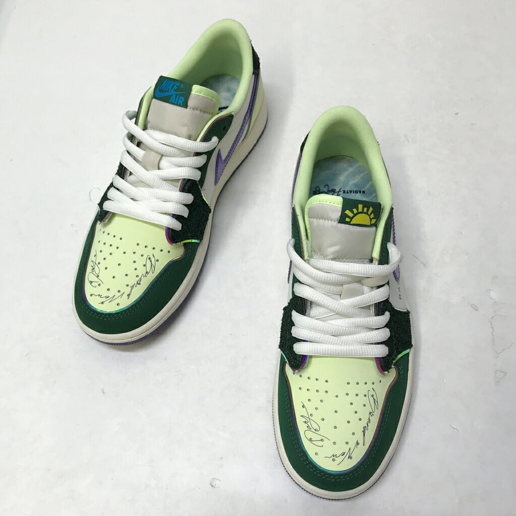 NIKE Air Jordan 1 Low OG Multi-Color Sneakers Size 27.5