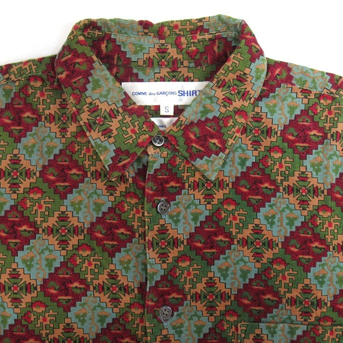 COMME des GARCONS SHIRT All-Over Print Long Sleeve Shirt Multi Size S