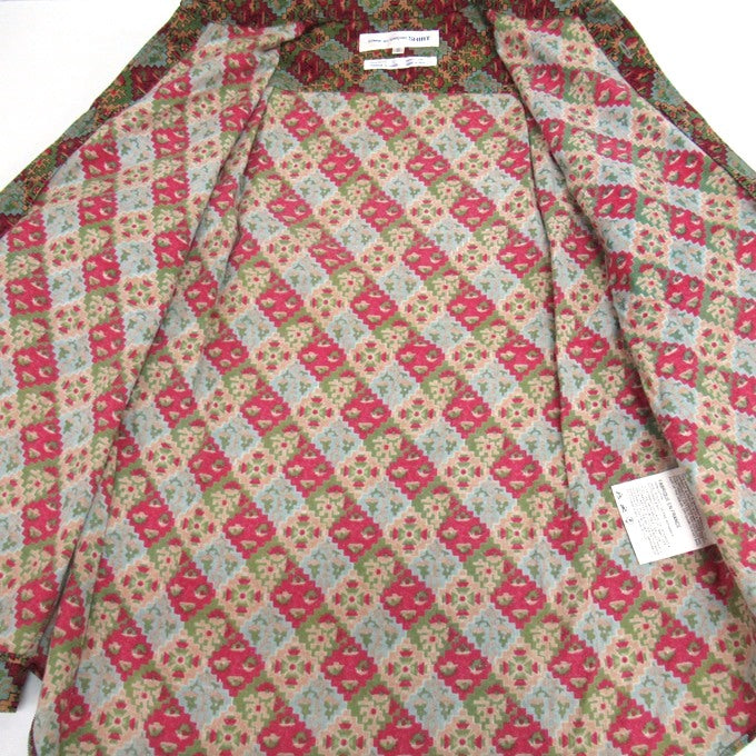 COMME des GARCONS SHIRT All-Over Print Long Sleeve Shirt Multi Size S