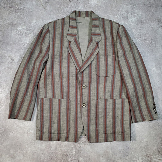 Nicole 90s Old Nicole Stripe Wool Jacket Size S