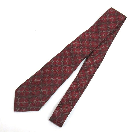 GUCCI GG Interlocking Red Tie Size ONE SIZE