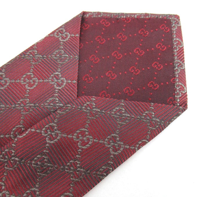 GUCCI GG Interlocking Red Tie Size ONE SIZE