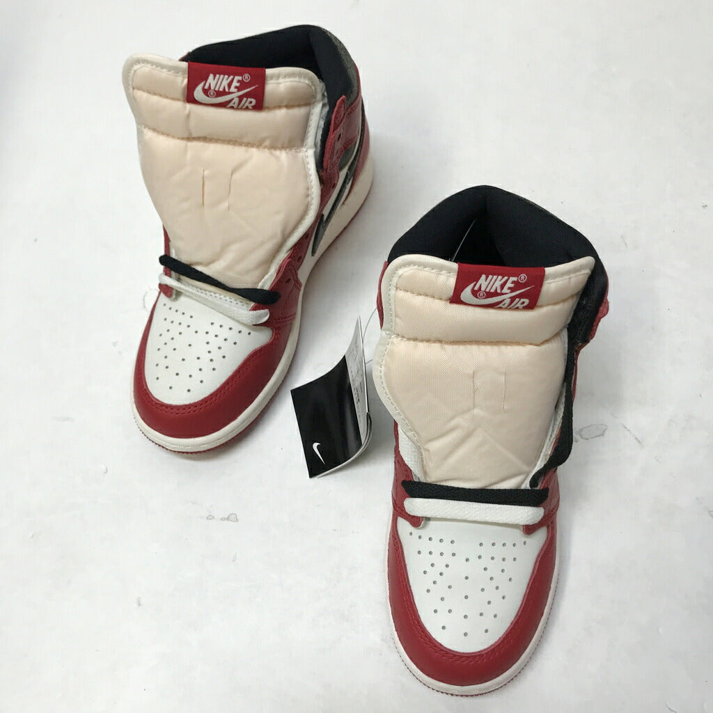 NIKE Air Jordan 1 Retro High OG GS White Sneakers Size 23.0