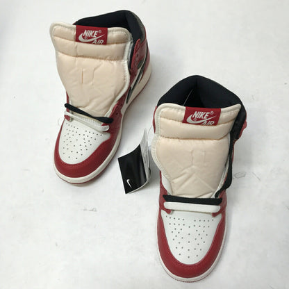 NIKE Air Jordan 1 Retro High OG GS White Sneakers Size 23.0