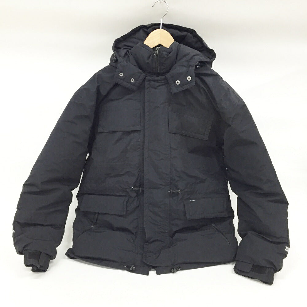 Supreme Downtown 700-Fill Down Parka Black Jacket Size M