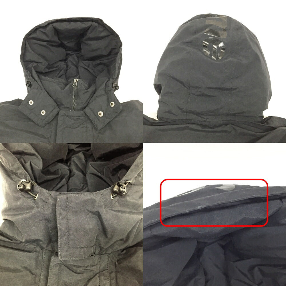 Supreme Downtown 700-Fill Down Parka Black Jacket Size M