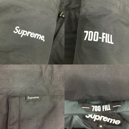 Supreme Downtown 700-Fill Down Parka Black Jacket Size M