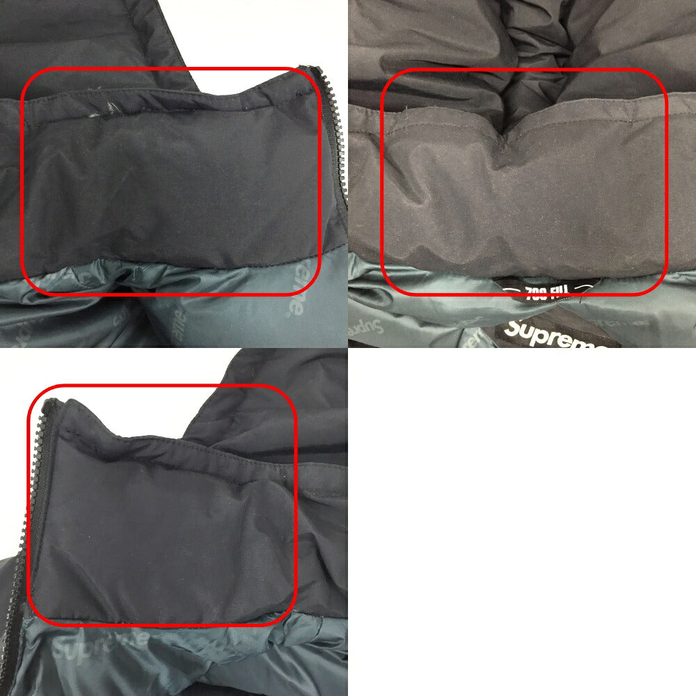 Supreme Downtown 700-Fill Down Parka Black Jacket Size M