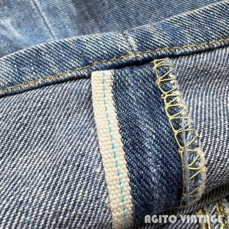 Lee RIDERS 70s 200B Bleached Selvedge Denim Size W38