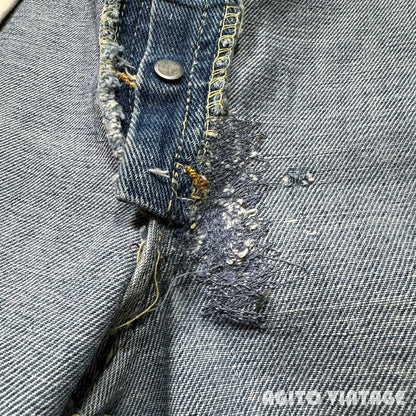 Lee RIDERS 70s 200B Bleached Selvedge Denim Size W38