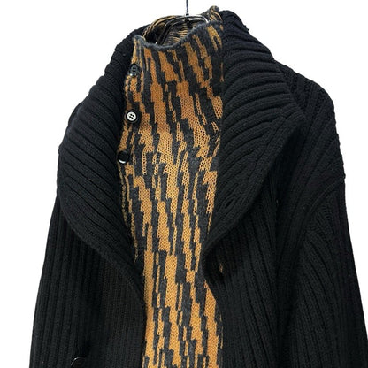 Yohji Yamamoto 14AW Wool Double-breasted Knit Jacket Size 3