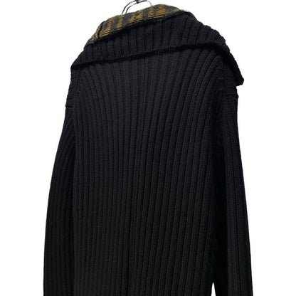 Yohji Yamamoto 14AW Wool Double-breasted Knit Jacket Size 3
