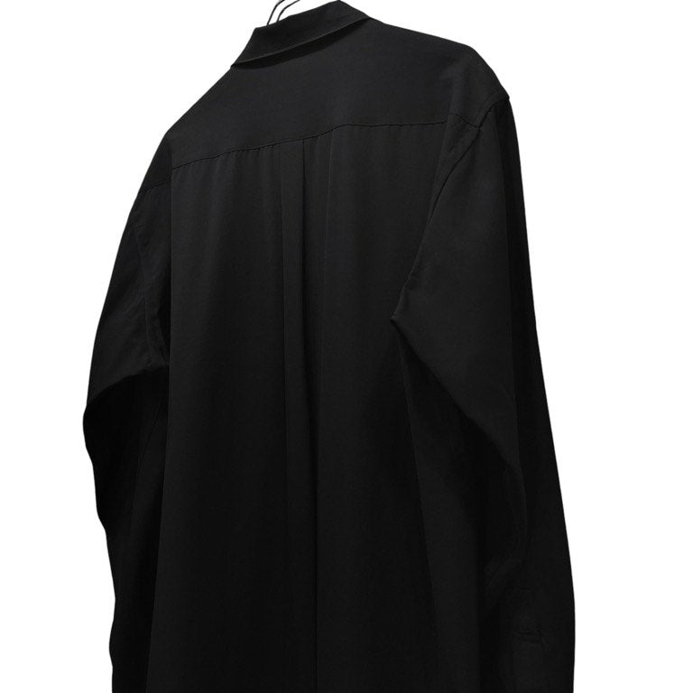 Y's for men 90s Wool Tuxedo Open Oversized Shirt Size XL