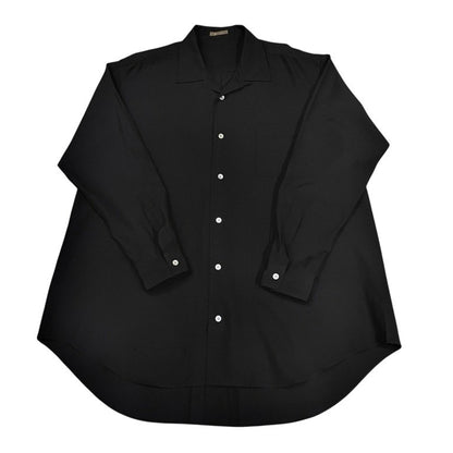 Y's for men 90s Wool Tuxedo Open Oversized Shirt Size XL