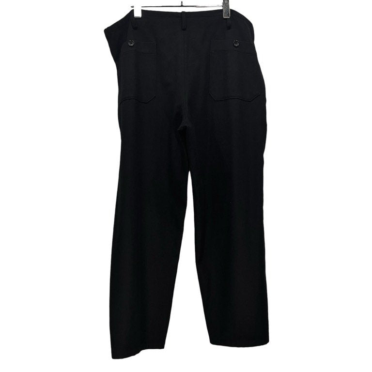Y's for men Wool Cashmere Flannel Pants Black Size 3